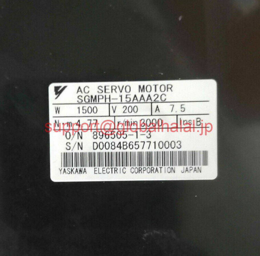 樂天商城 - 新品【東京発★適格請求書★税込】 YASKAWA サーボモーター SGMPH-15AAA2C 【6ヶ月保証】