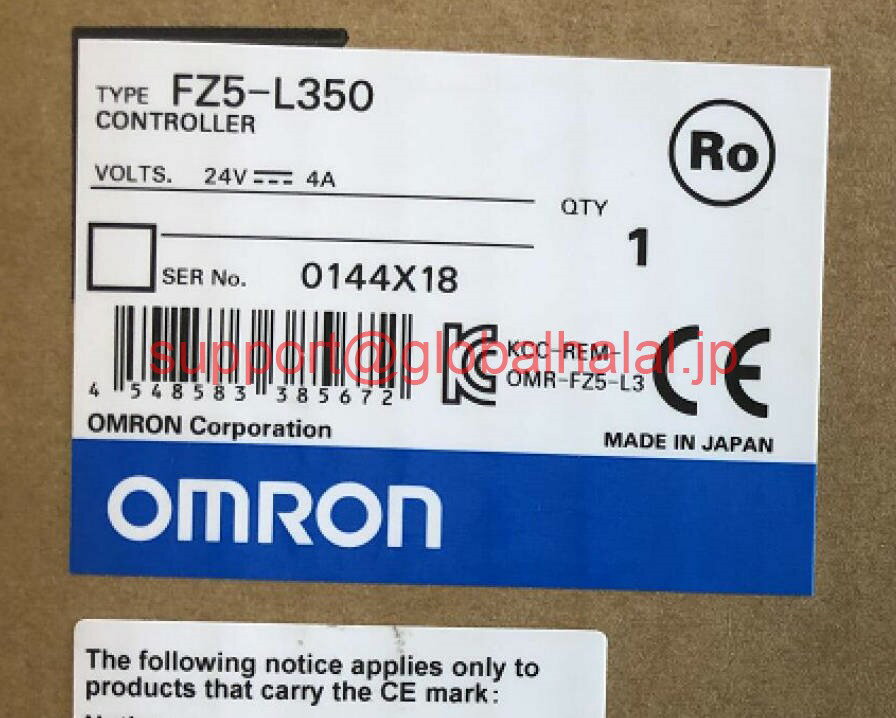 NEC - 新品【東京発★適格請求書★税込】 OMRON　プログラムコントローラー FZ5-L350 【6ヶ月保証】