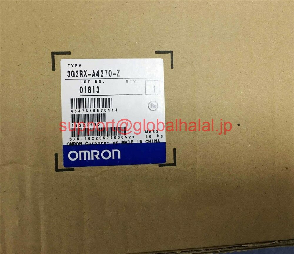 Rakuten - 新品【東京発★適格請求書★税込】 OMRON 高機能型汎用インバータ 3G3RX-A4370-Z 【6ヶ月保証】