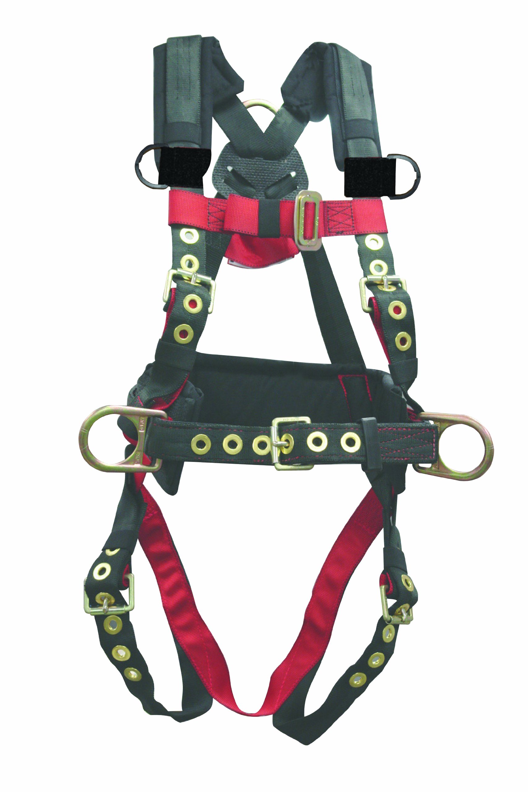 Elk River 65324 Iron Eagle Polyester/Nylon 3 D-Ring Harness with Tongue Buckles X-Large by Elk River