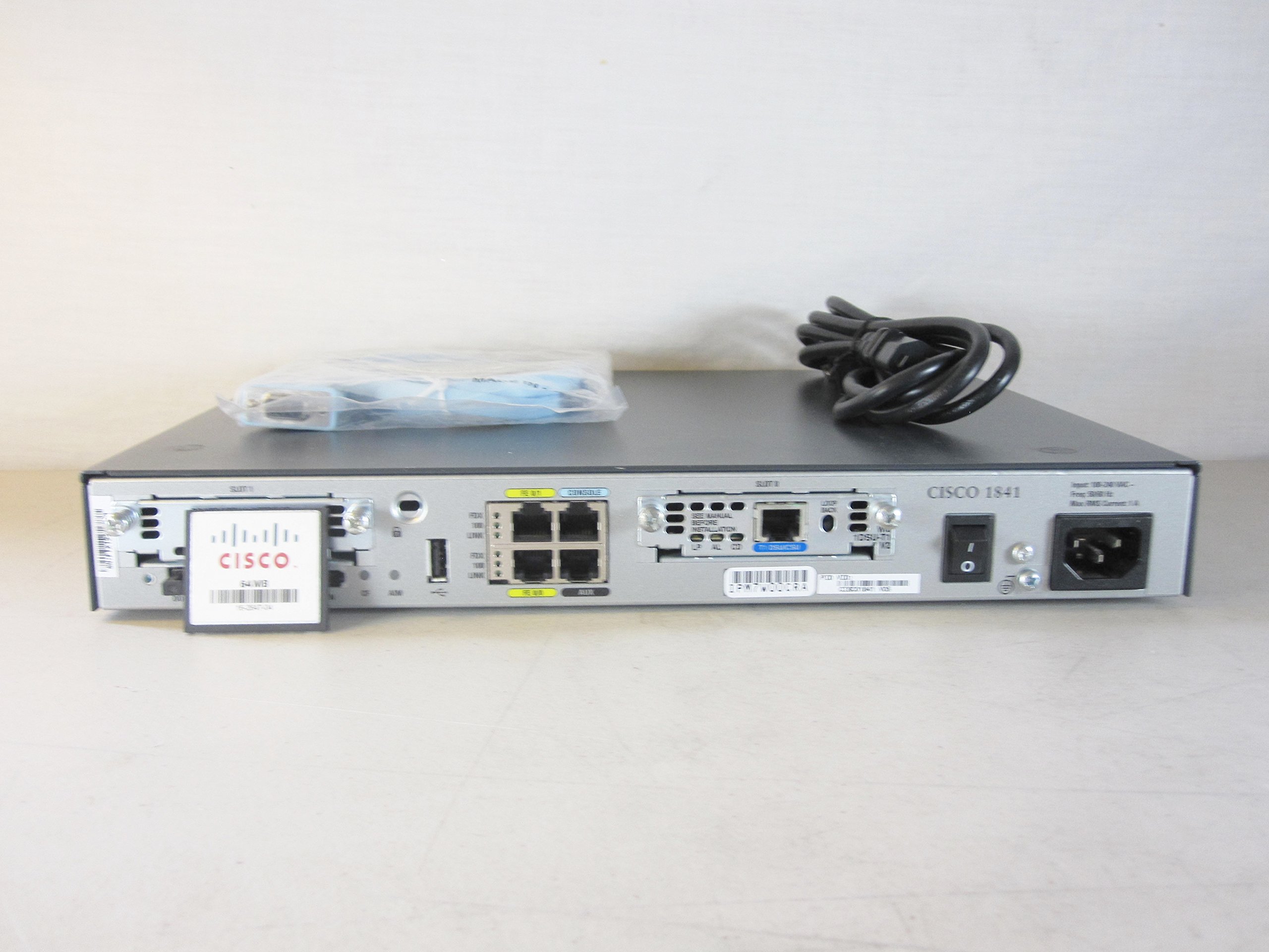 CISCO Cisco 1841 サービス統合型ルータ セキュリティ/T1モジュール バンドル CISCO1841-T1SEC/K9