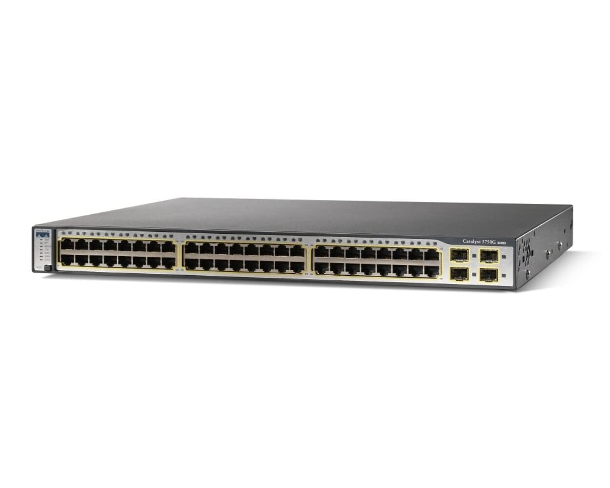 樂天商城 - CISCO Catalyst 3750G-48TS-S スタッカブル マルチレイヤ ギガビットイーサネットスイッチ WS-C3750G-48TS-S