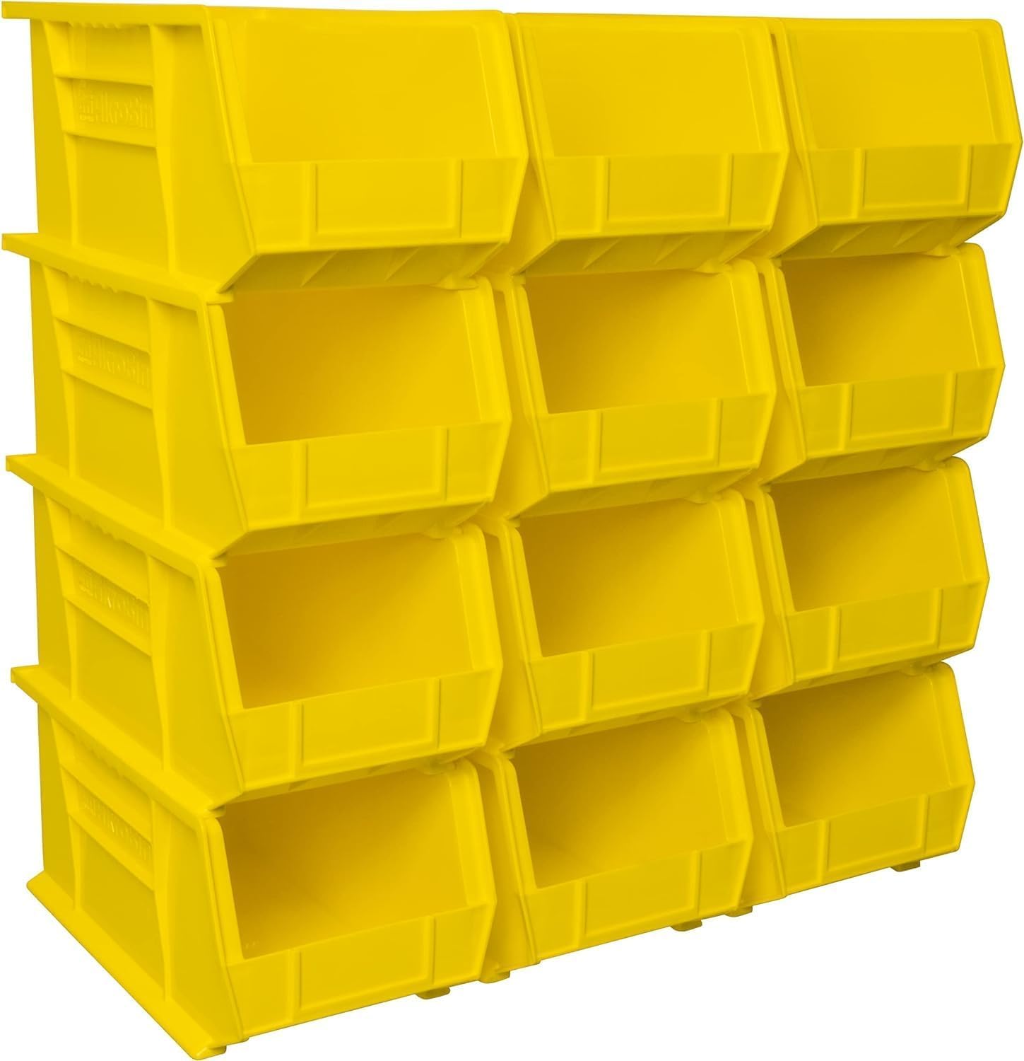 Hewlett Packard - akro-mils 30240 15インチby 8-inch by 7-inchプラスチックストレージStacking Hanging Akro Bin、ベリー、12パック
