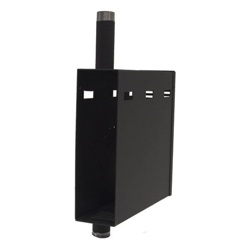 Chief CMA-170 - Mounting component ( equipment enclosure ) for personal computer - black - pole mount