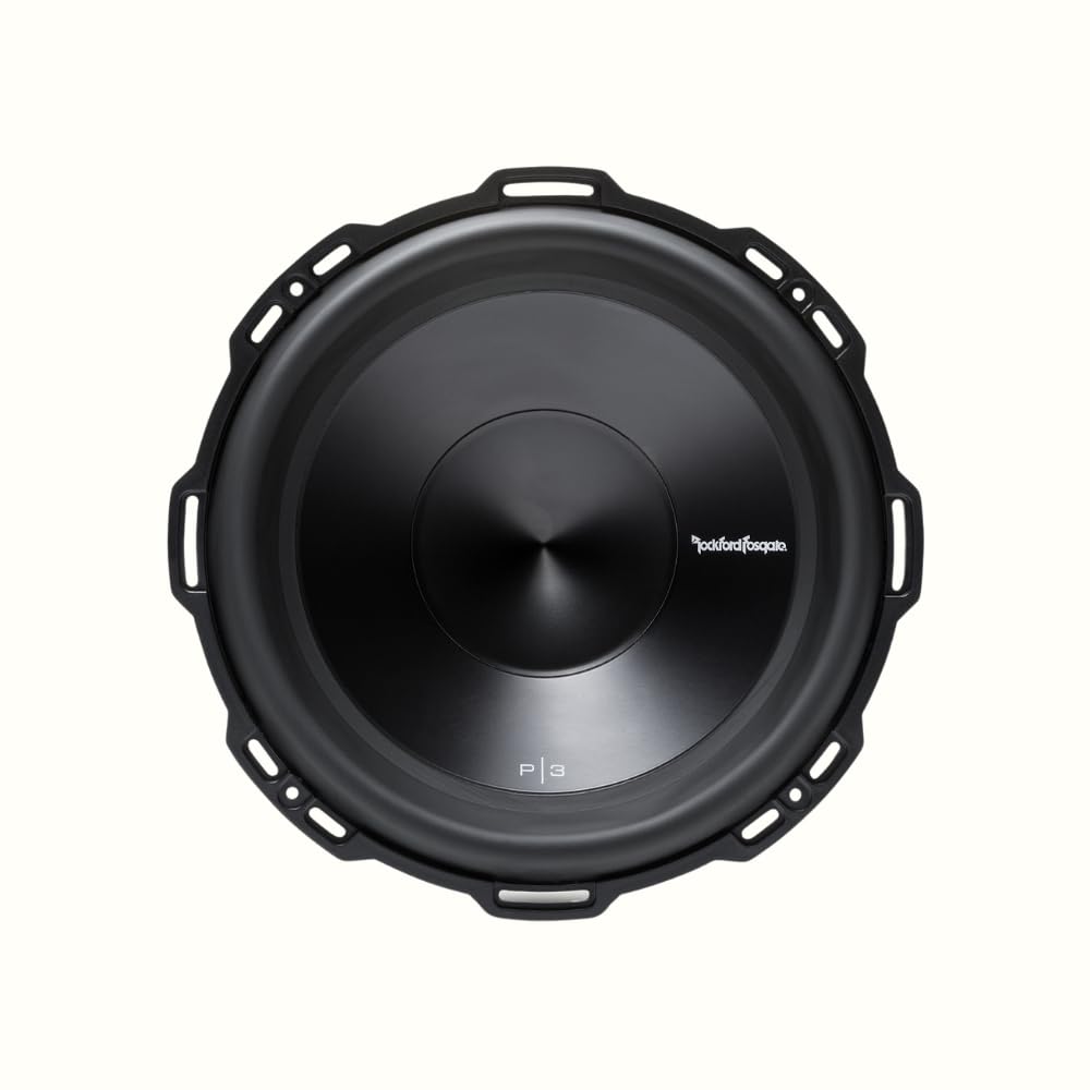 Rockford Fosgate Punch P3 P3D412 12インチ 500ワット サブウーファー - 4オーム