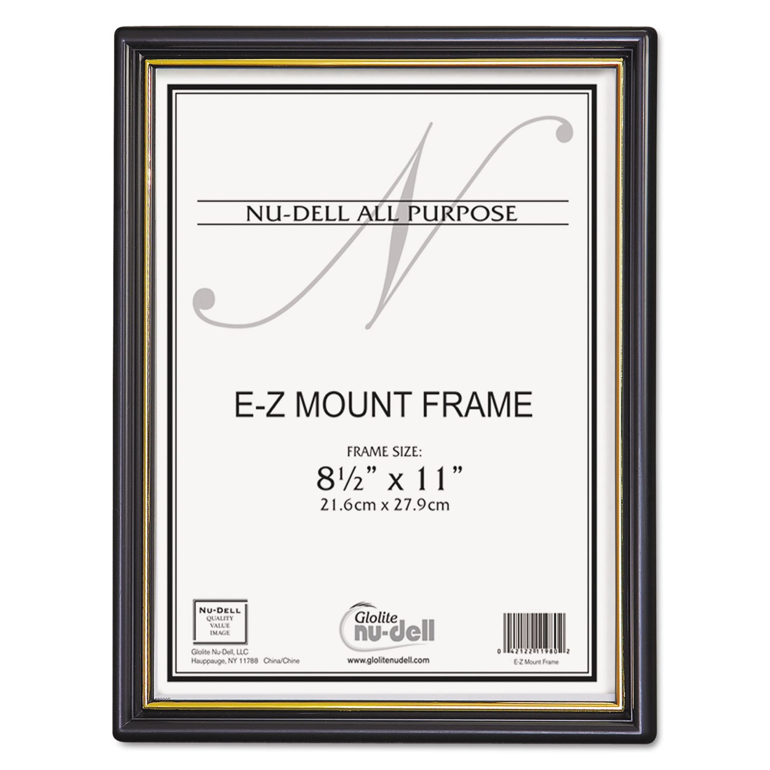 樂天商城 - EZ Mount Document Frames Plastic 8-1/2 x 11 Black 18/Pack (並行輸入品)