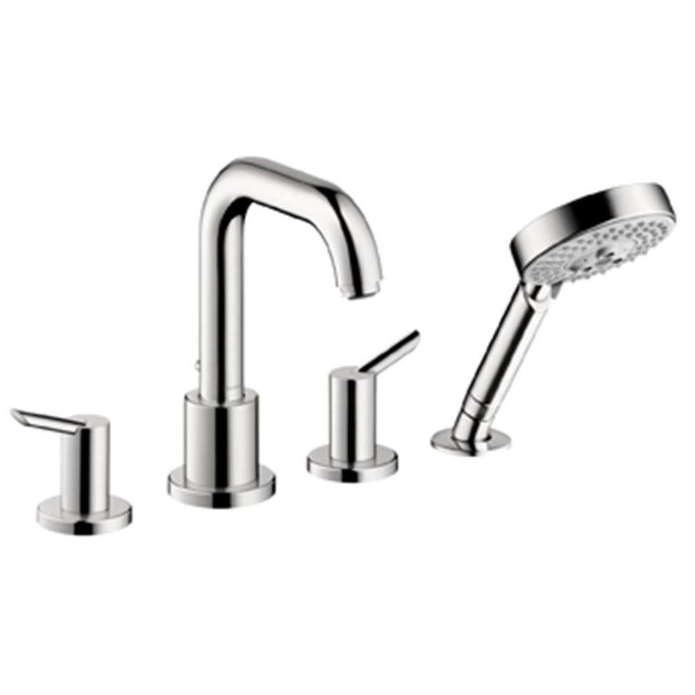 Hansgrohe 31733フォーカスSローマの浴槽フィラー蛇口切替弁付き、メタルレバーHandl、 31733001 1