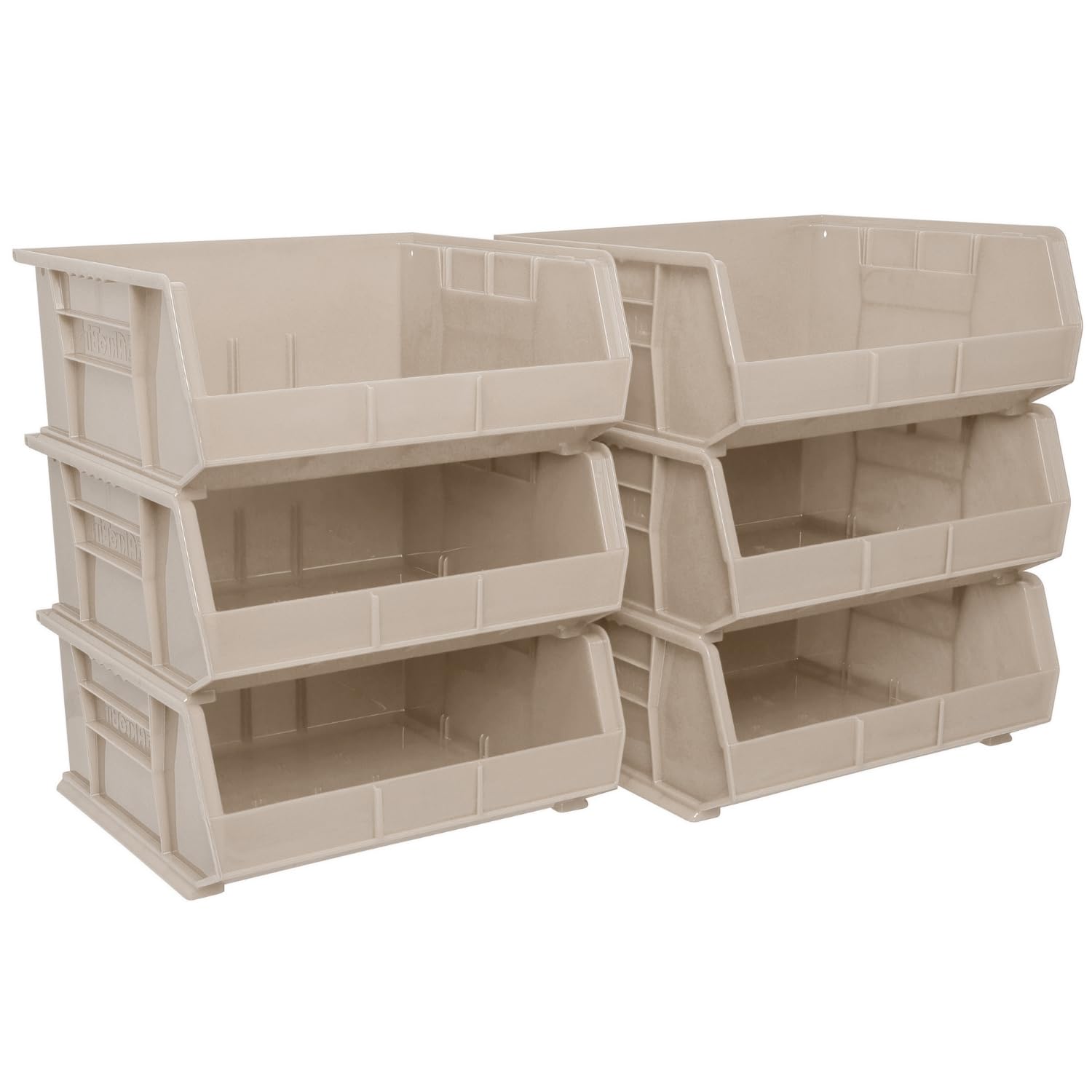 akro-mils 30250 15インチby 16インチby 7-inchプラスチックストレージStacking Hanging Akro Bin、ベリー、6パック