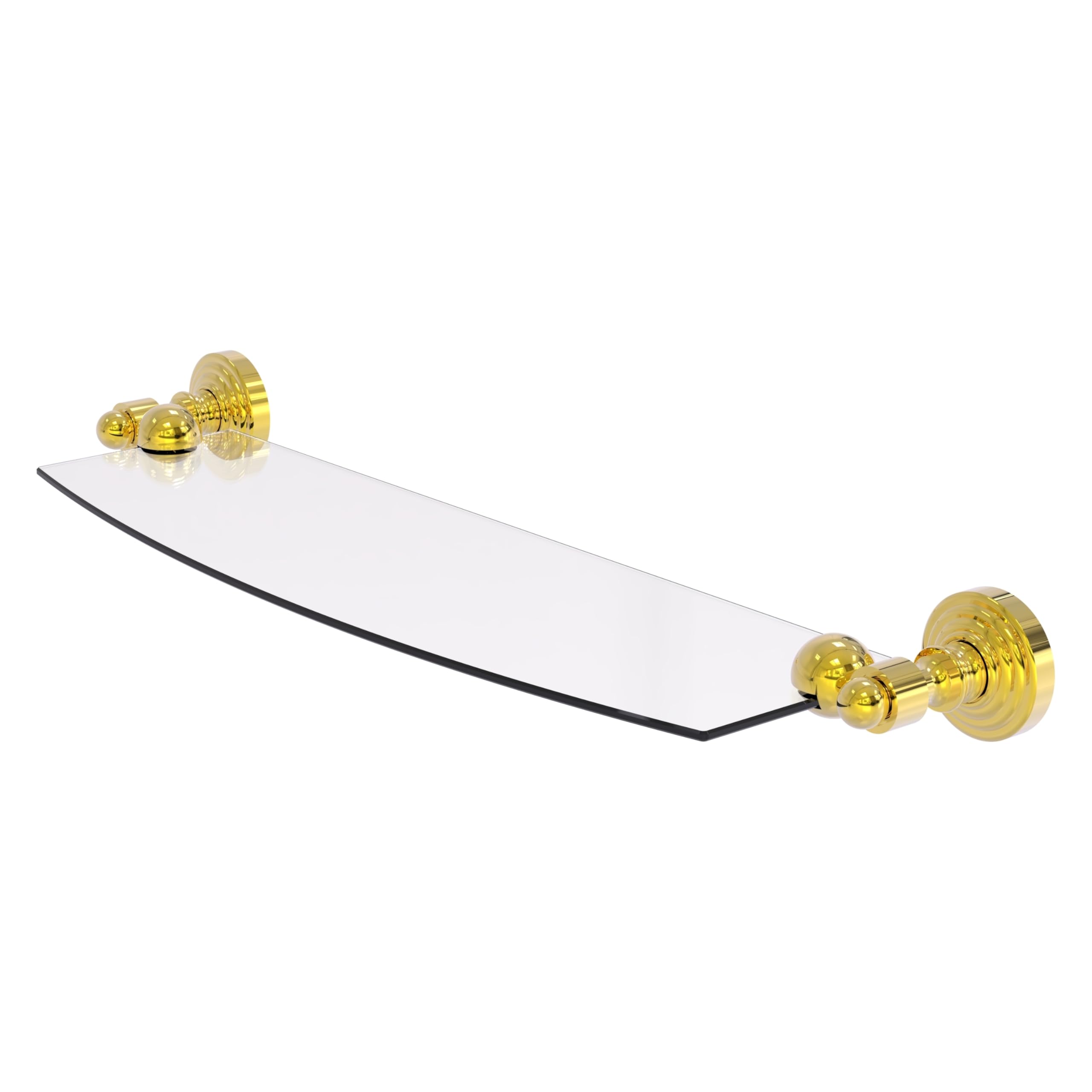 Waverly Place 18 Inch Glass Shelf - WP-33/18-PB