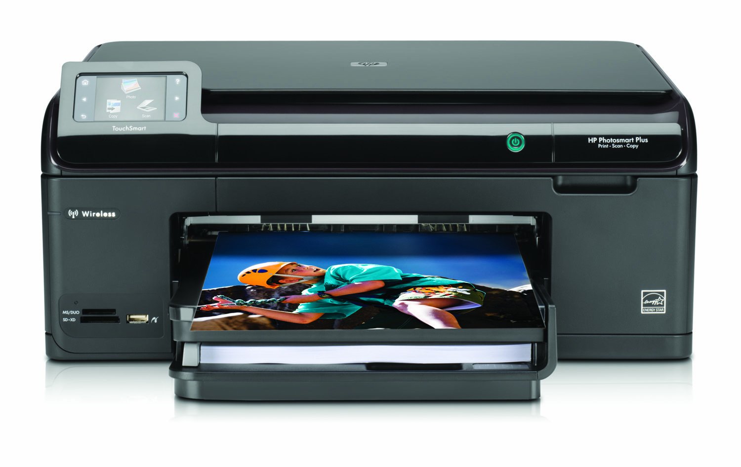 HP Photosmart Plus Wireless All-in-One Printer (CD035A#ABA)(US Version imported by uShopMall U.S.A.)