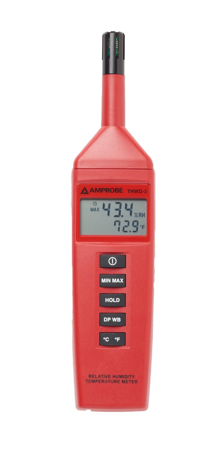THWD-3 Relative Humidity Temperature Meter / Amprobe