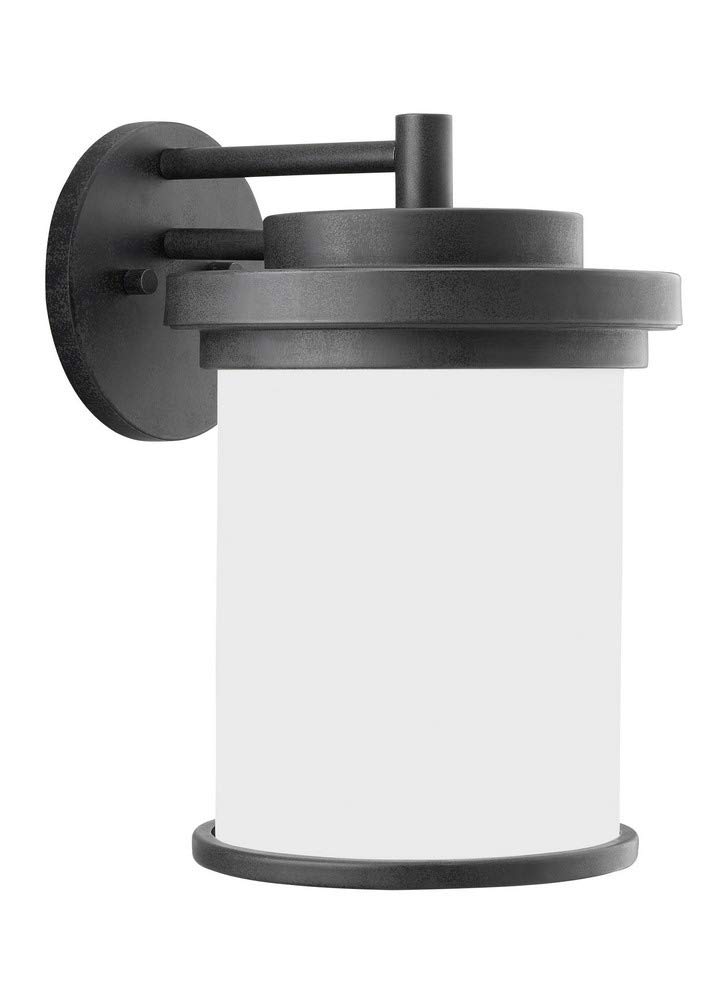 Sea Gull照明88662 ? 185、WinnetkaアウトドアCast Aluminumアウトドア壁照明、75 W、アイアン 14.5'' ..