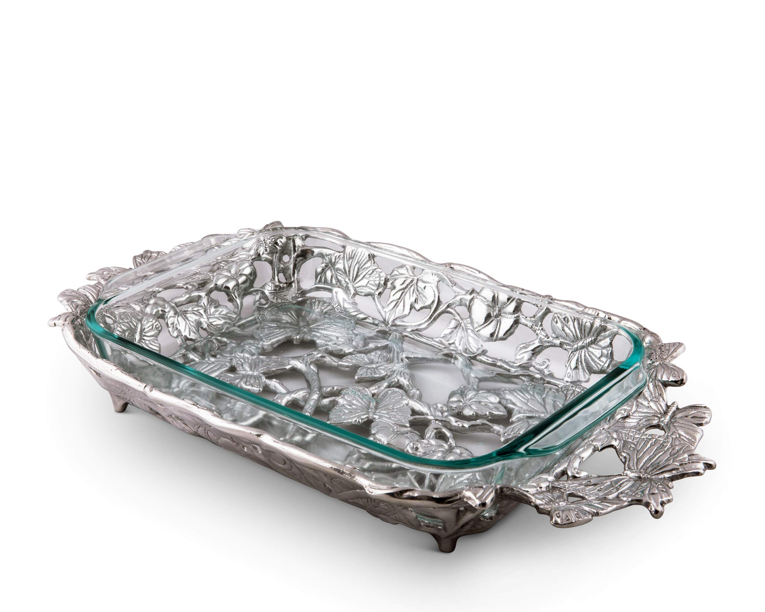 Arthur Court Designs Butterfly Casserole with 2.8l Pyrex