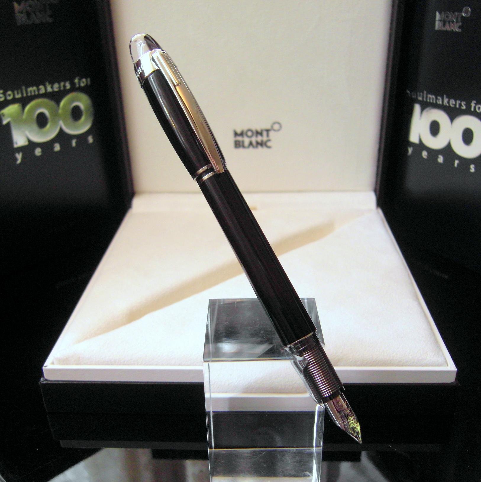 Montblanc Starwalker Special Edition Fountainペンwithダイヤモンド、 Soulmakers for 100 Years お祝い記念日Edition 38301