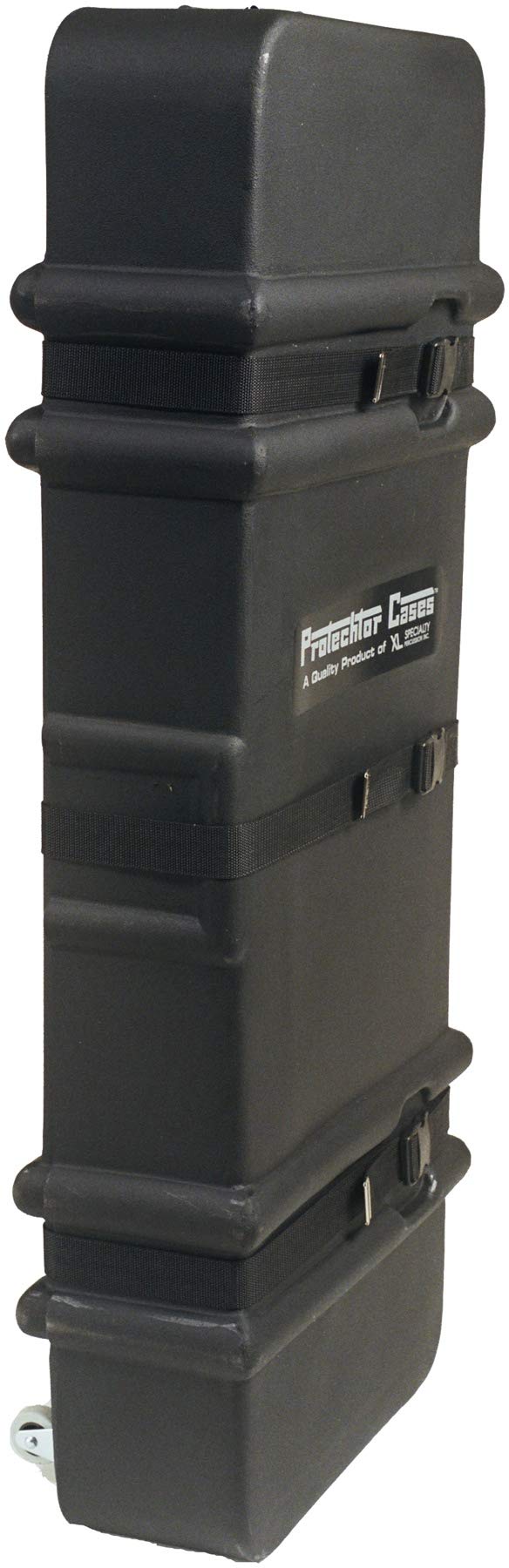 Gator Cases Protechtorシリーズ クラシックドラムハードウェア アクセサリーケース ホイール2個付き 45インチx16インチx7インチ (GP-PC400AW)