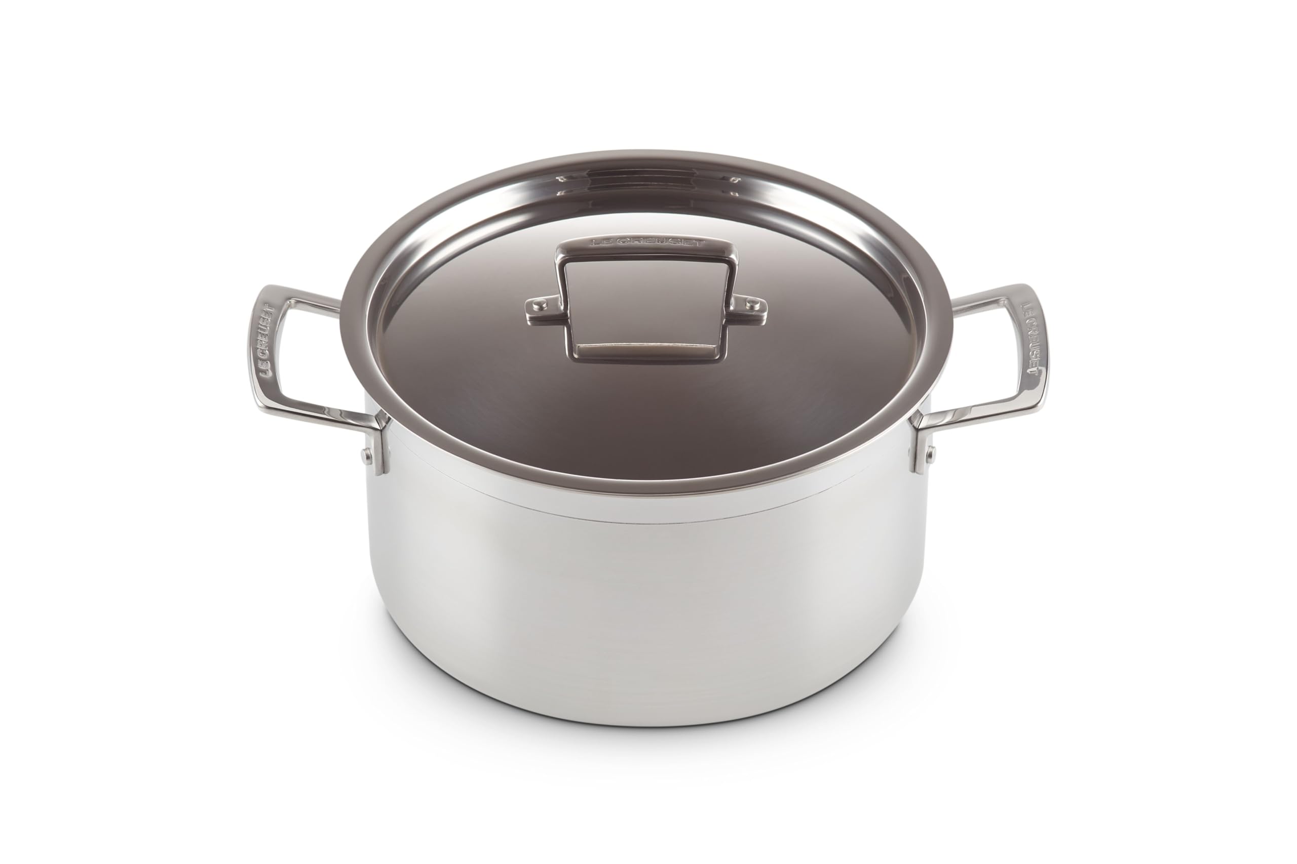 RICOH - LE CREUSET トリプライ ステンレススチール ディープキャセロールディッシュ 24cm 3-ply Stainless Steel deep casserole dish 24cm