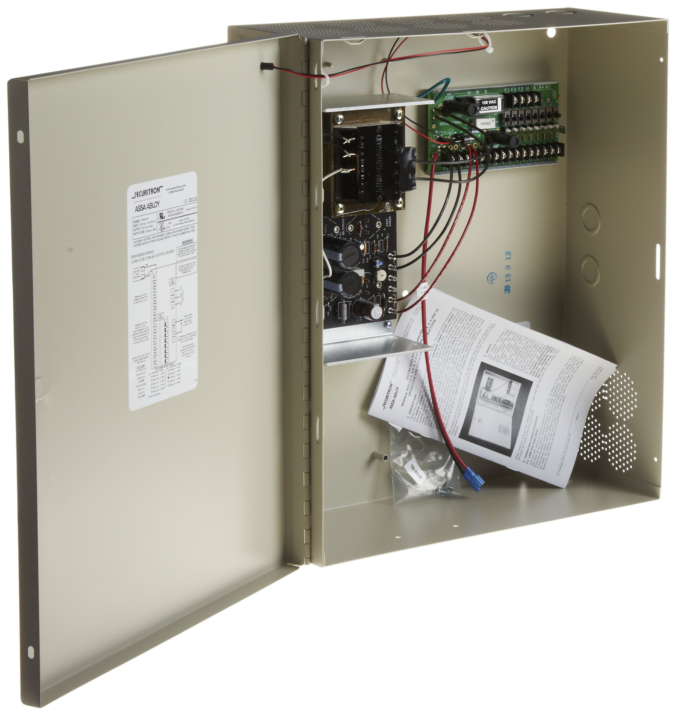 Securitron BPS-24-4 Boxed Power Supply 24V DC 6 Ampere by Securitron