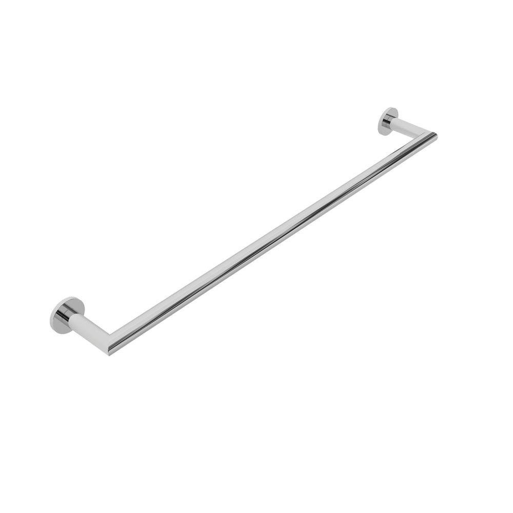 樂天商城 - Ginger 4603 Kubic 24 Towel Bar with Plain Rosette Polished Chrome [並行輸入品]