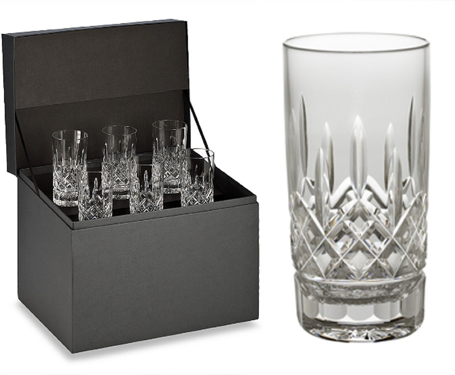 Waterford Crystal Lismore Hiball �ǥ�å������եȥܥå��� 6�ĥ��å�