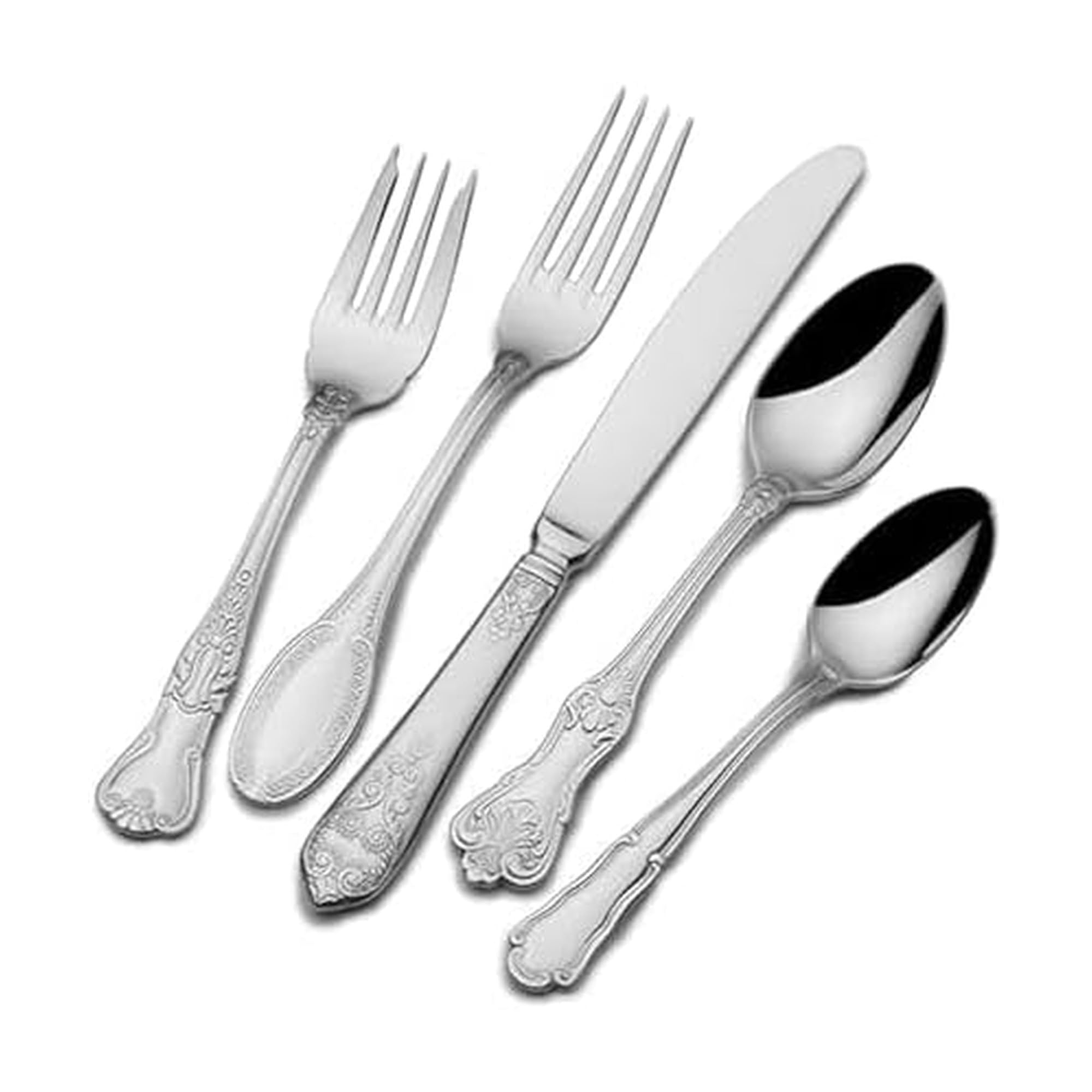 Wallace ホテル仕様 20点 食器セット 77-Piece Flatware Set シルバー 9WHLUX77-CA