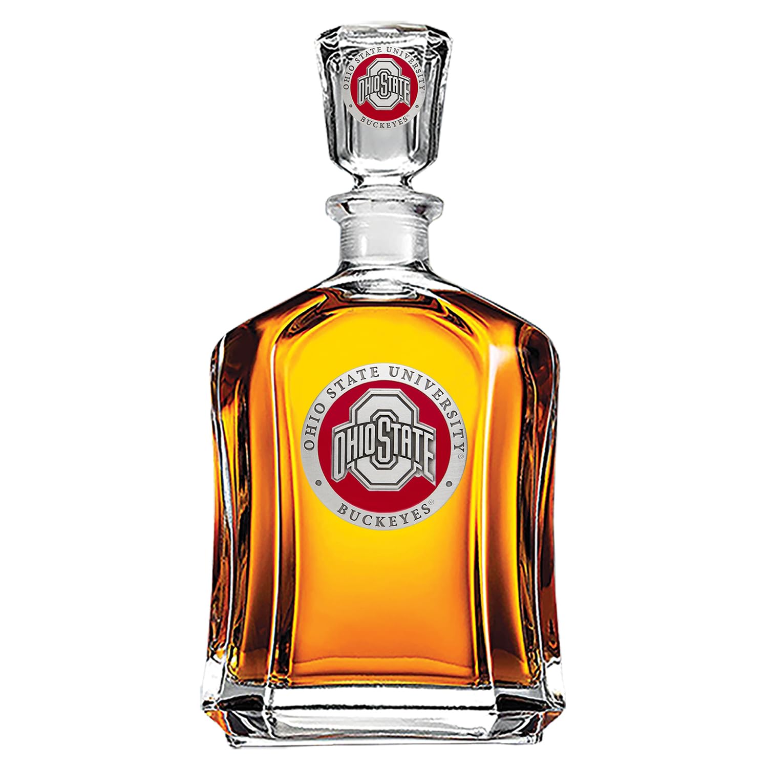 Ohio State Buckeyes Capitol Decanter by Heritage Metalwork