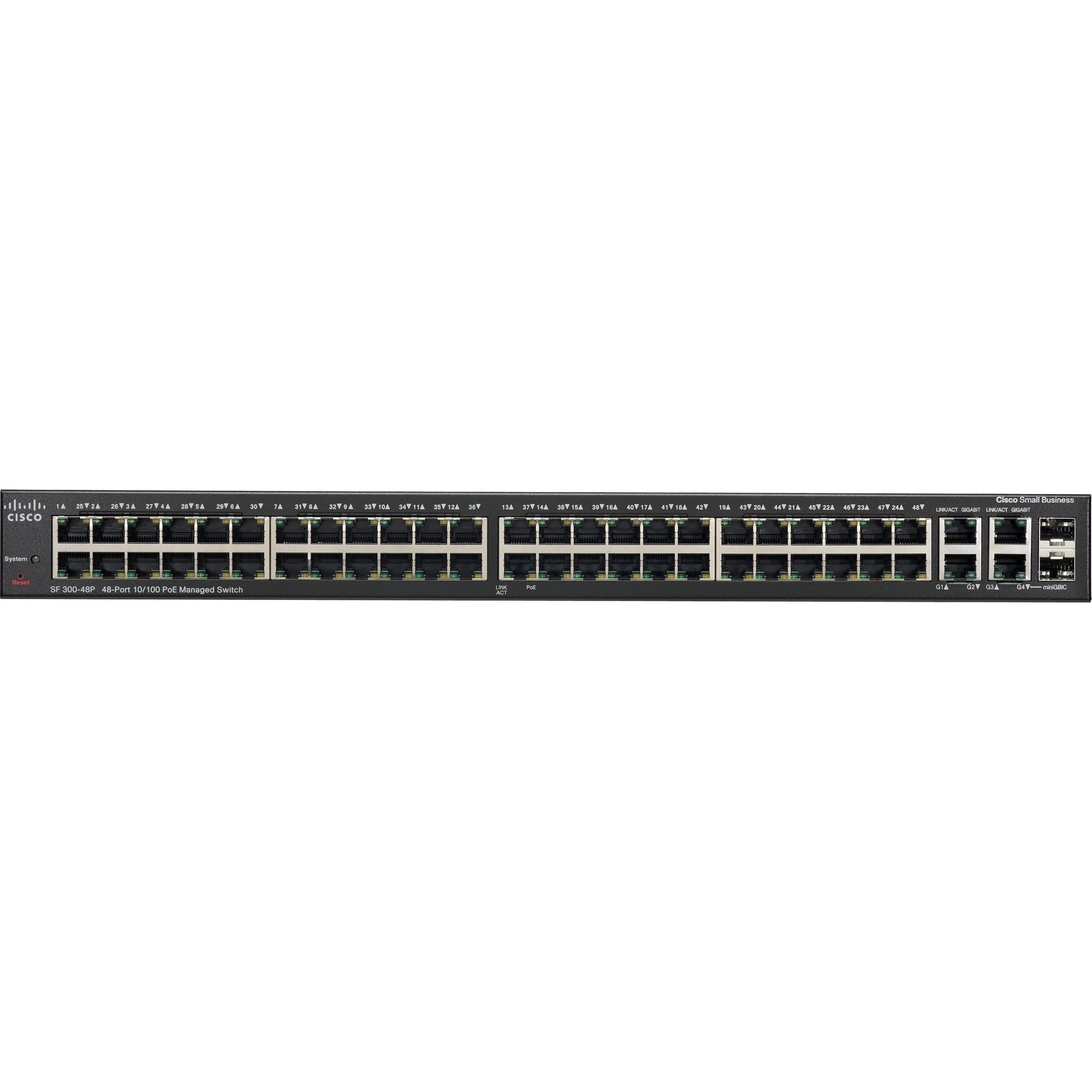 Cisco Small Business SRW248G4P-K9-NA - switch - 48 ports - managed