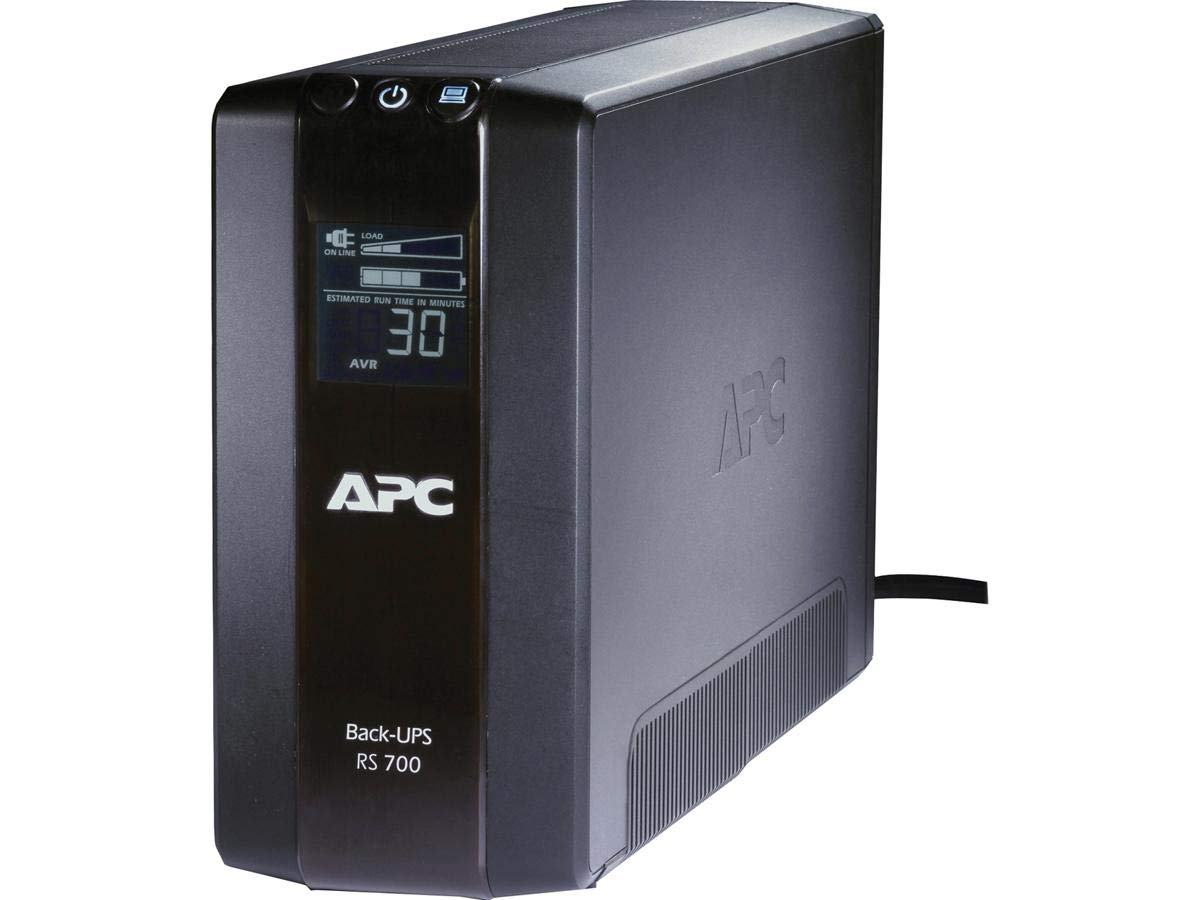 APC Back-UPS RS 700 VA Tower UPS - 700VA/450W - 3 Minute Full Load - 3 x NEMA 5-15R - Battery Backup System 3 x NEMA 5-15R - Surge-protected