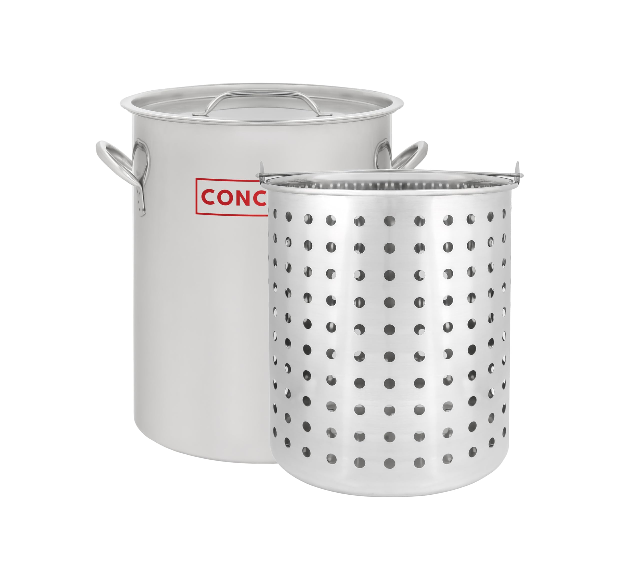 Refill Ink - CONCORD 36QT ステンレスストックポット バスケット付.ヘビーケトル.煮沸用調理器具(36)
