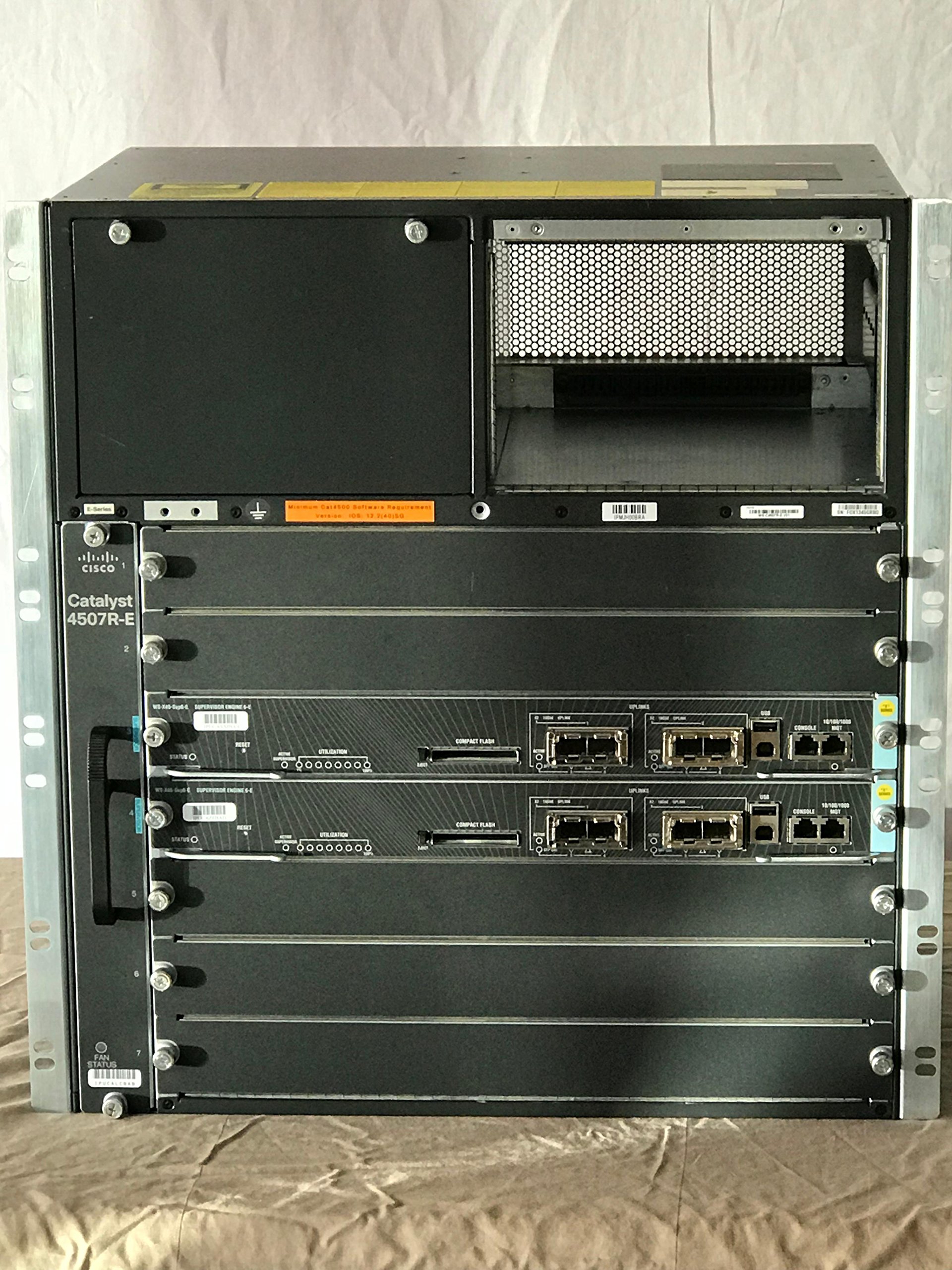 Cisco Catalyst WS-C4507R+E Switch Chassis