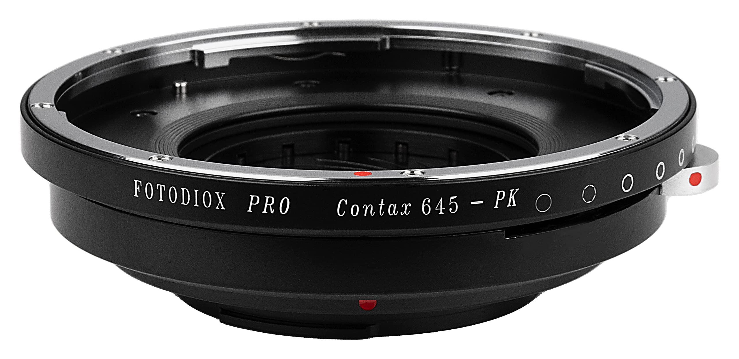 Fotodiox Proレンズマウントアダプター内蔵絞りコントロールアイリス、Contax 645レンズからPentax Kマウント(PK)デジタル一眼レフカメラ用