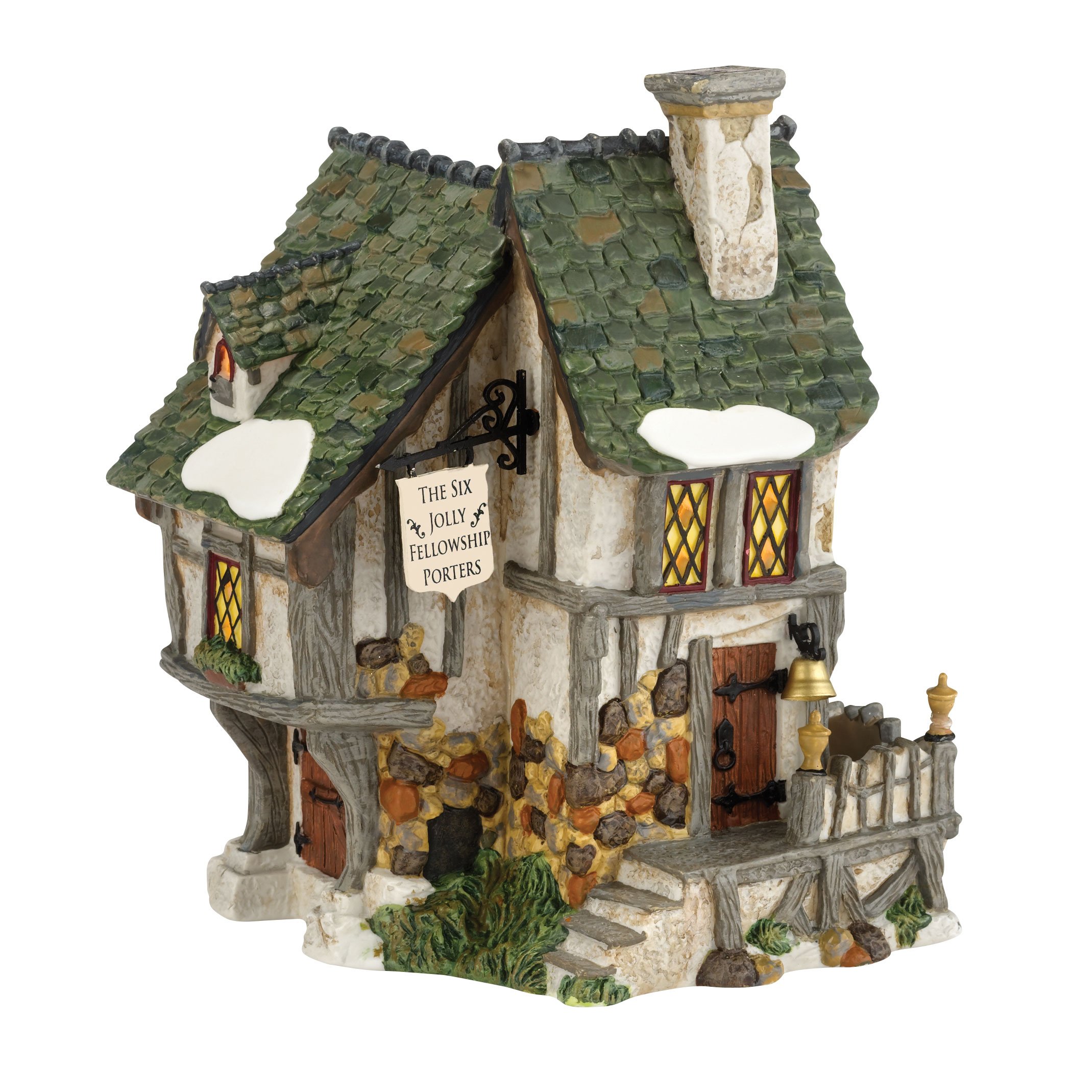 Refill Ink - Department 56 Dickens Village Six Jolly Fellowship Porters Lit House 6.9-Inch [並行輸入品]