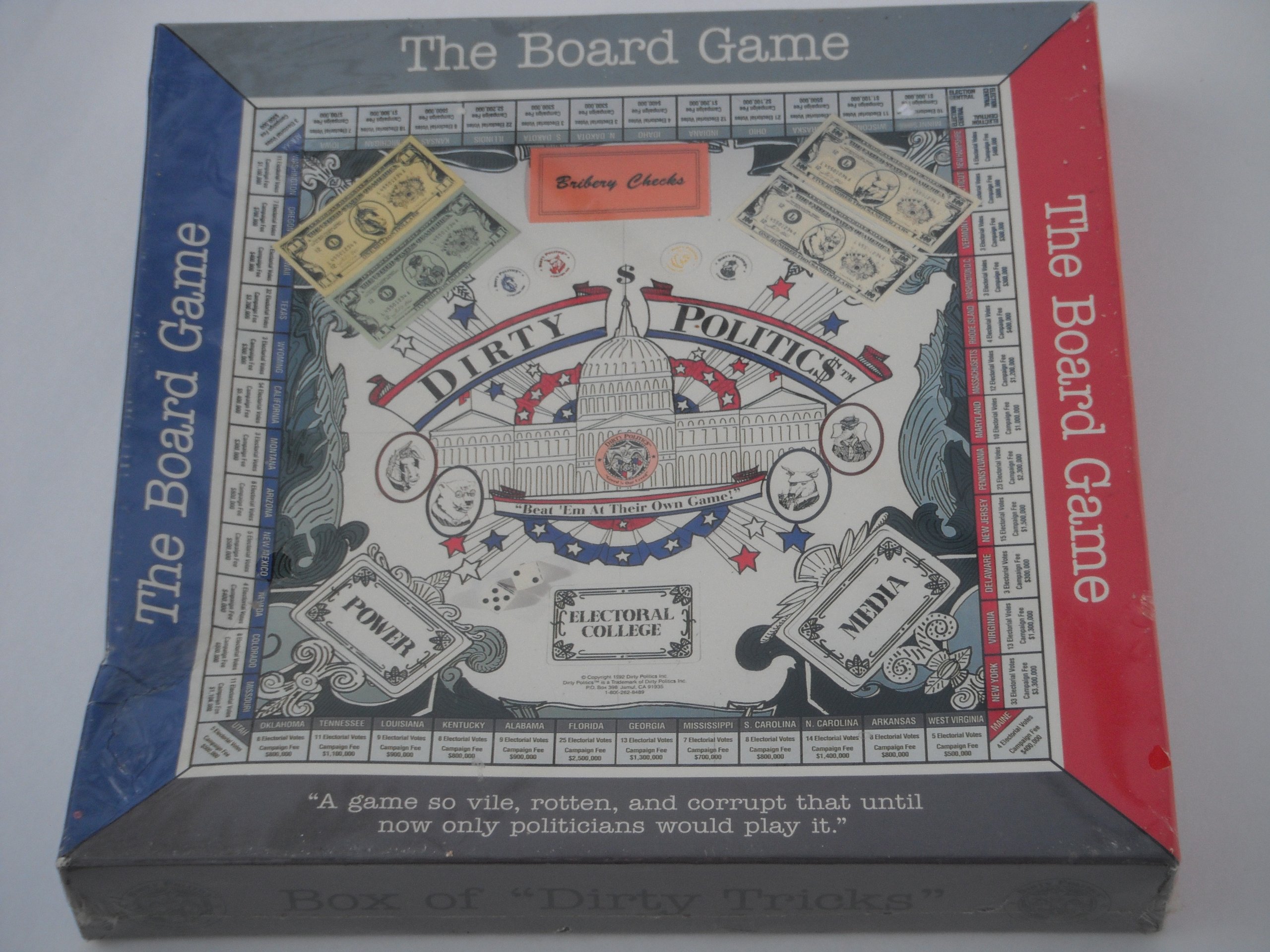 DIRTY POLITICS: The Board Game (1992)