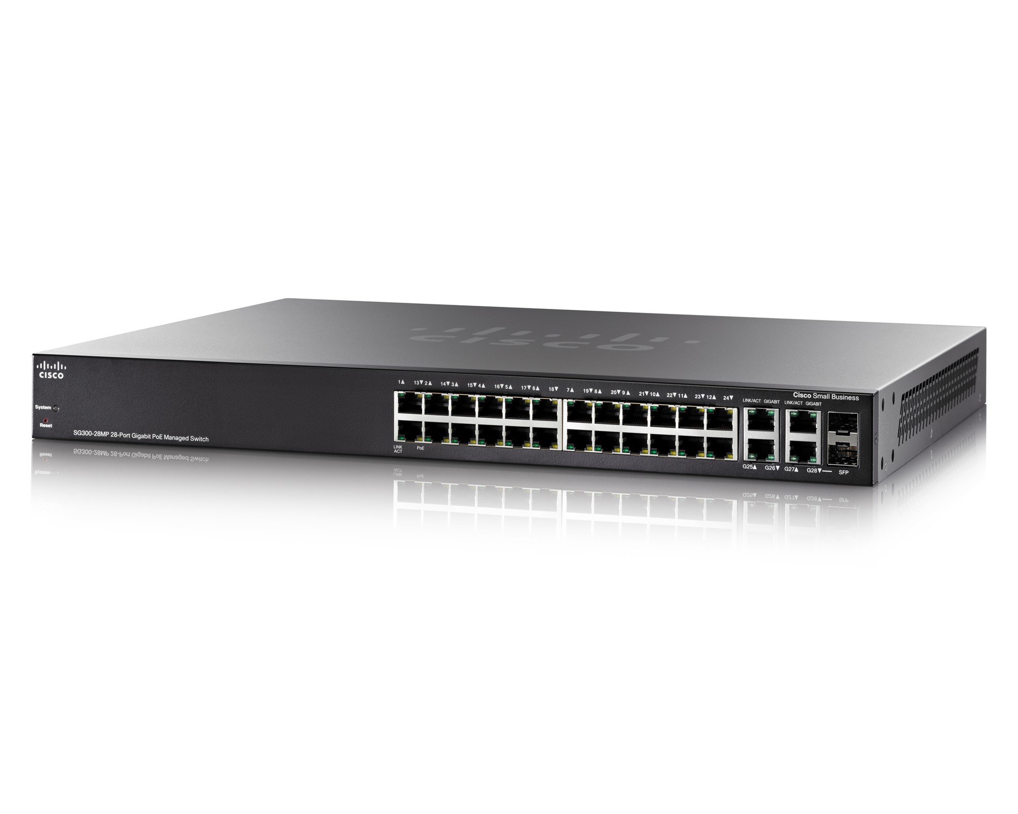 樂天商城 - Cisco SB SMB SG300-28MP 28-port Gigabit