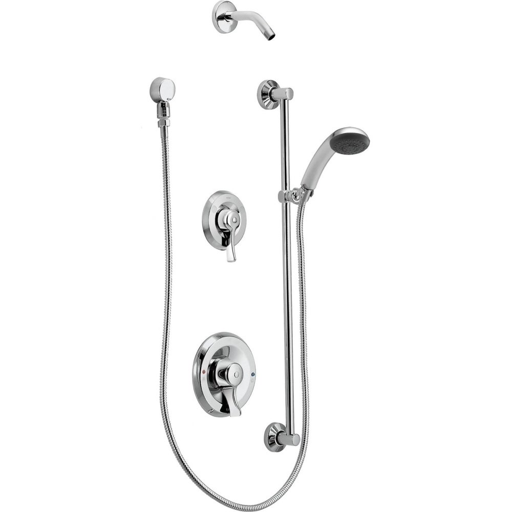 Moen T8342NH Commercial M-Dura Posi-Temp Shower Trim without Showerhead Chrome by Moen