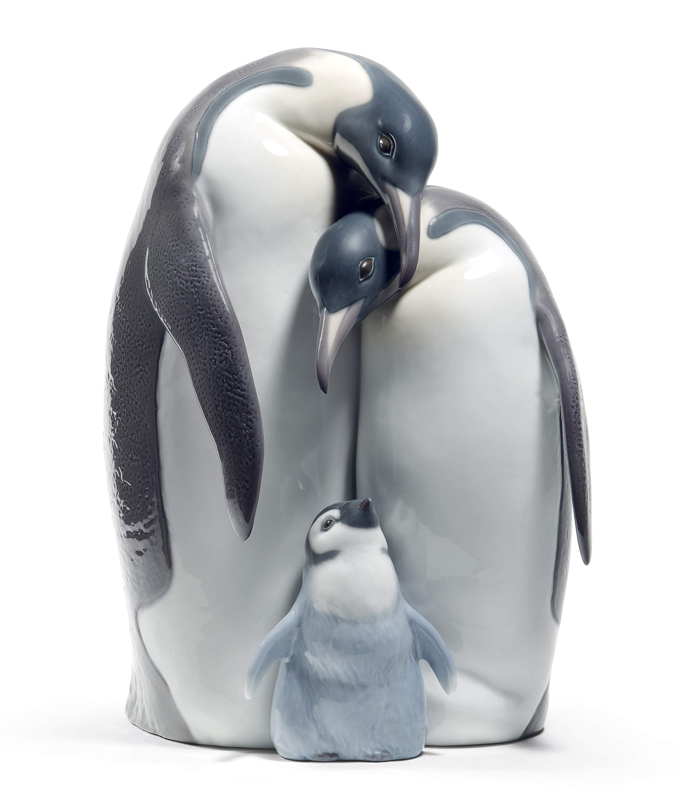 リヤドロ (Lladro) ペンギンの親子(ポーセリン) 01008696