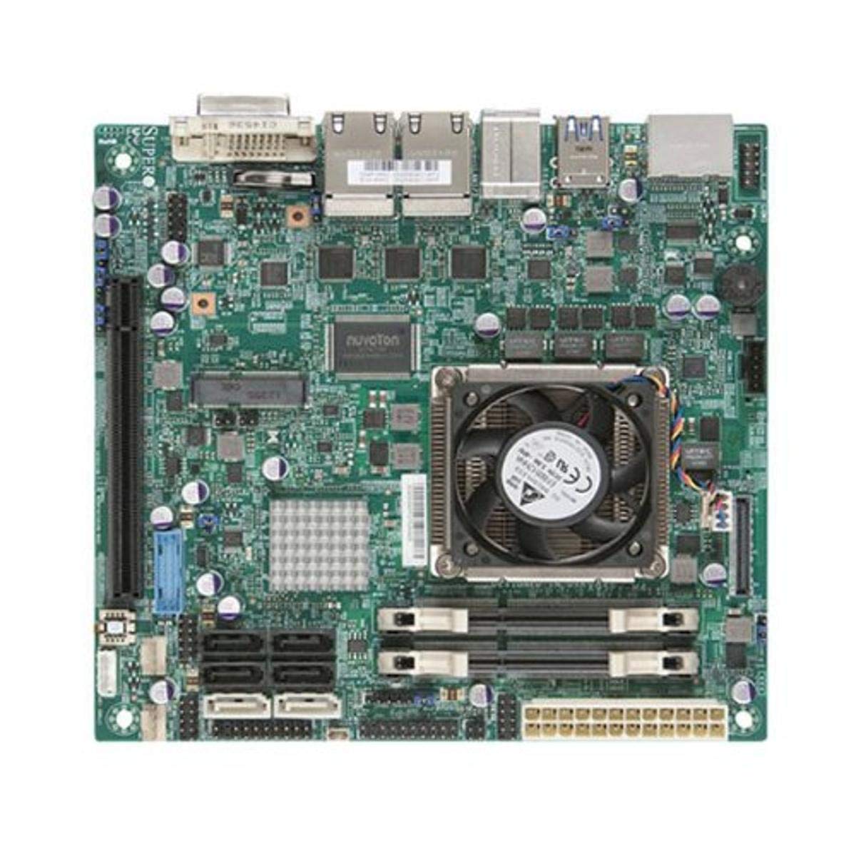 Supermicro Intel Core i7-3612QE 2.1GHz / Intel QM77 / DDR3 / SATA3およびUSB 3.0 / A＆V＆4GbE / Mini-ITXマザーボードとCPUコンボ