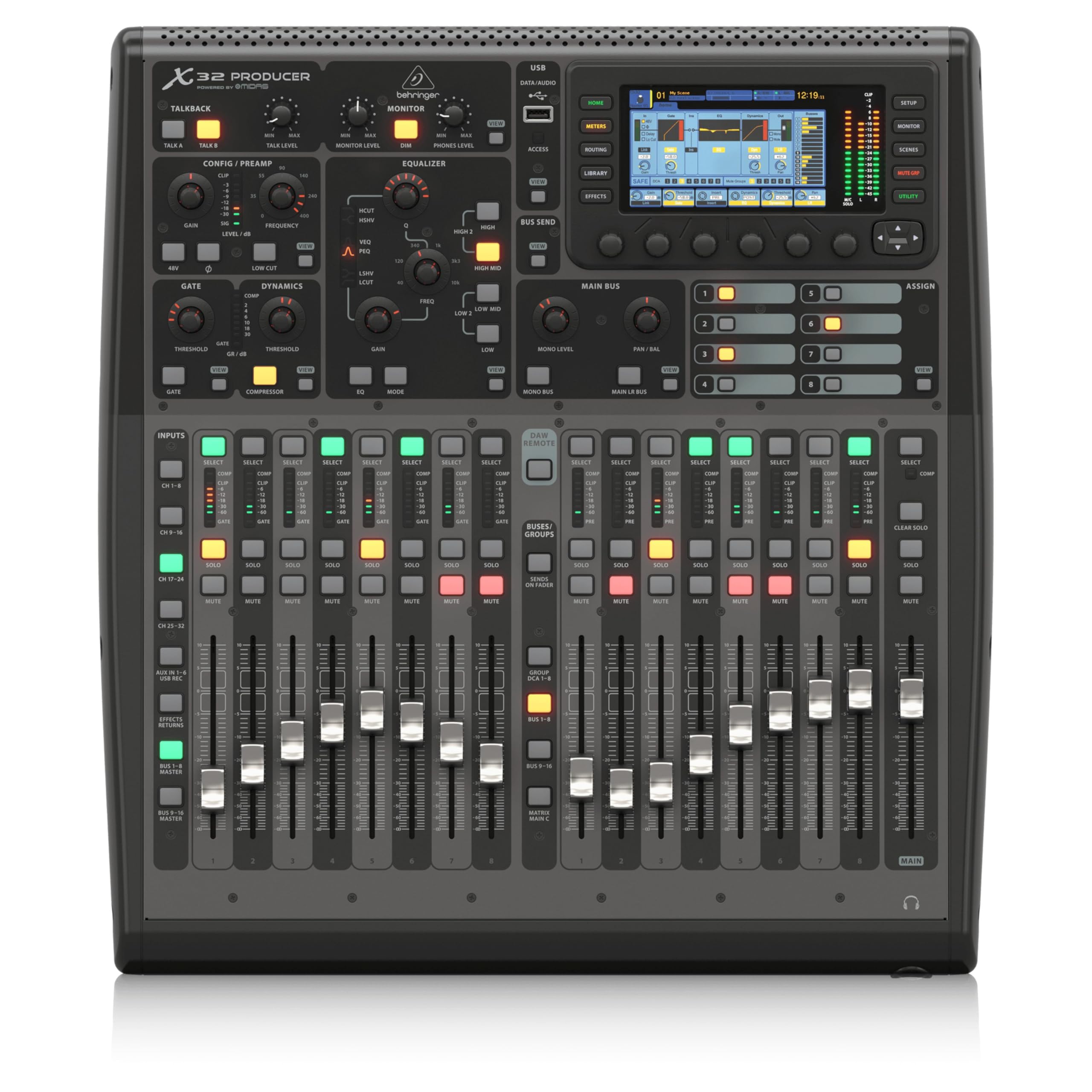 BEHRINGER ベリンガー 24アナログインプット/25バス デジタルミキサー X32 Producer