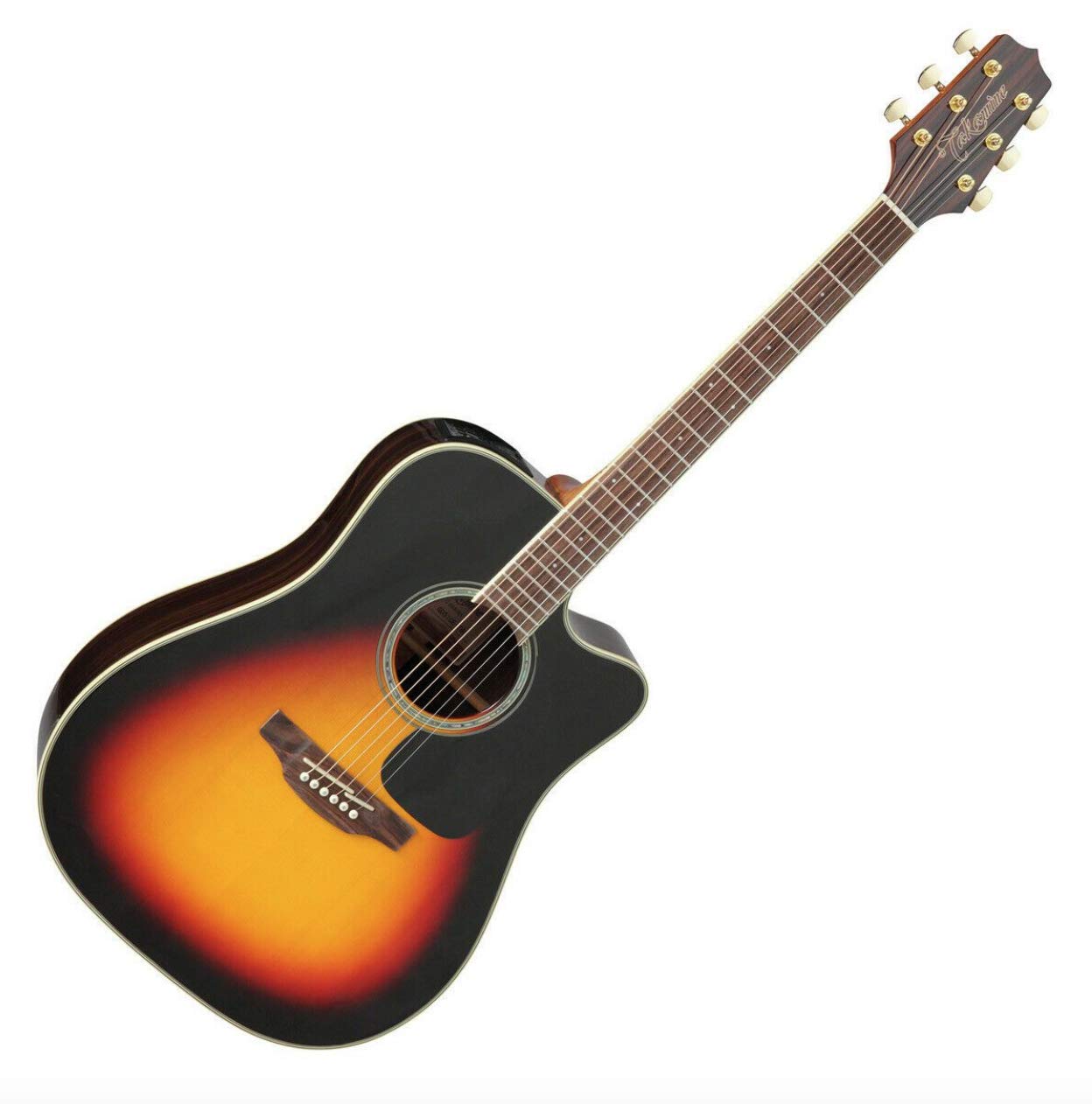 Takamine タカミネ G Series Dreadnought Cutaway エレアコ Gloss Sunburst アコースティックギター アコギ ギター (並行輸入)