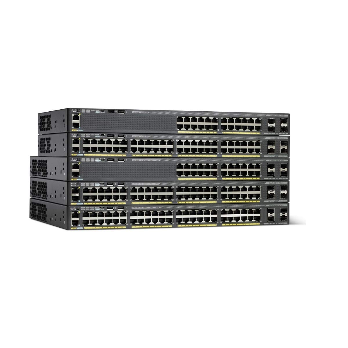 Cisco Systems Cisco Catalyst WS-C2960X-48TS-LL - Switch - managed - 48 x 10/100/1000 + 2 x Gigabit SFP