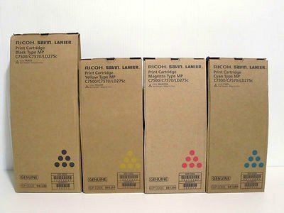 純正リコー ラニエ サビンC7500 C7570 LD275c トナーバンドルセット BCYM 841288 841289 841290 841291..
