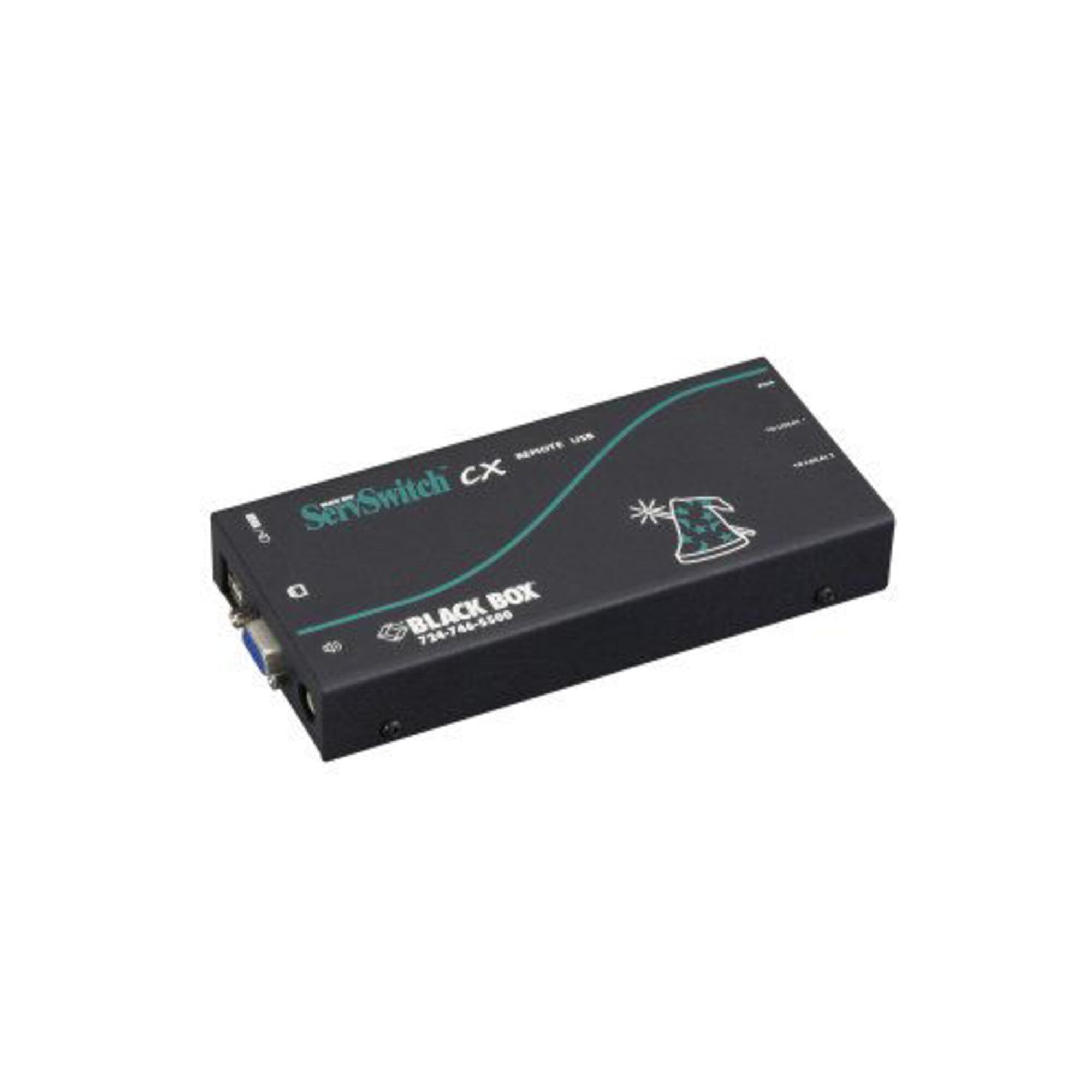 ServSwitch CX デュアルCATxサーバーアクセスモジュール、USBおよびオーディオ