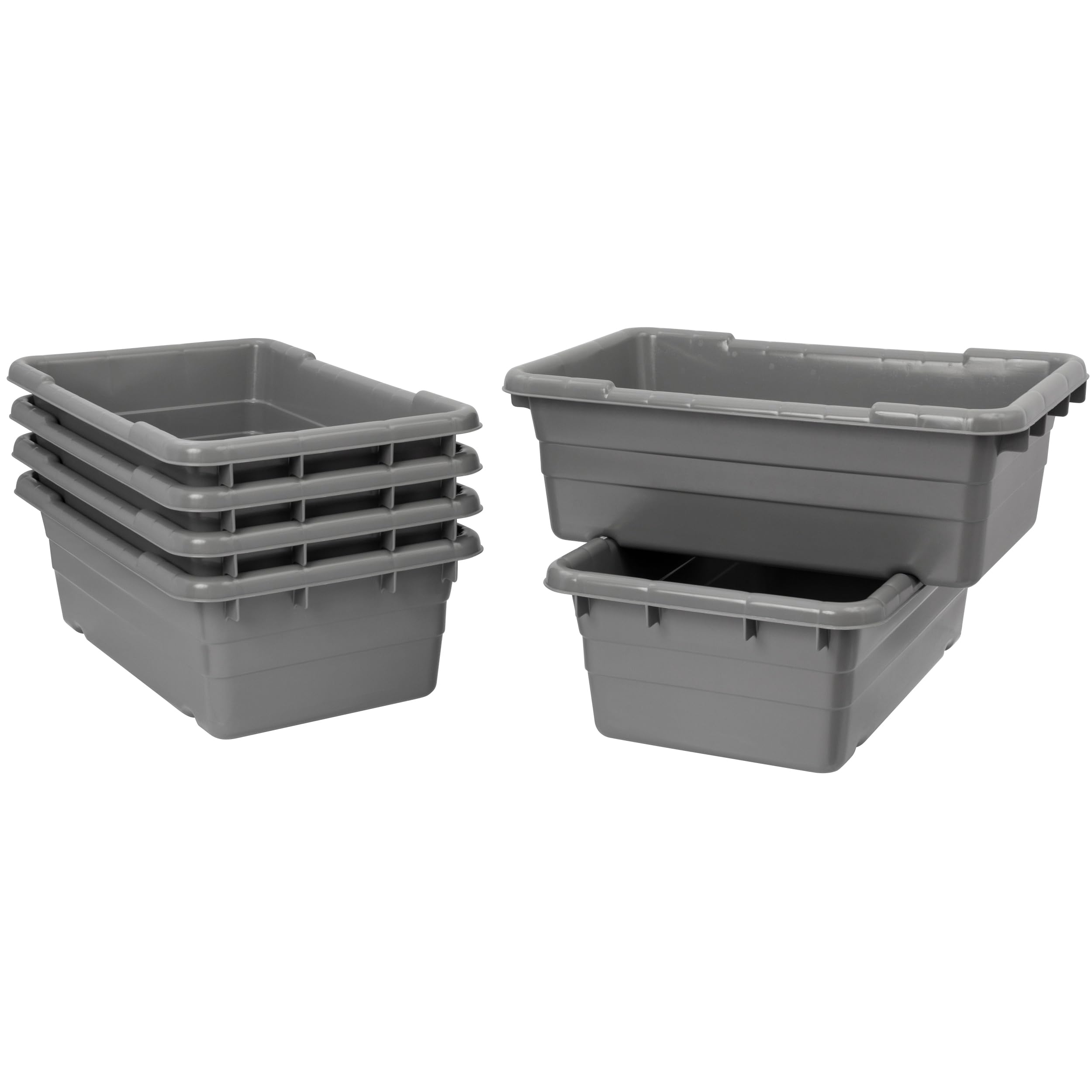 akro-mils 34305ジャンボLugプラスチックネストとクロススタックTubトートバッグ ? 25 x 16 x 9 ? 6の..