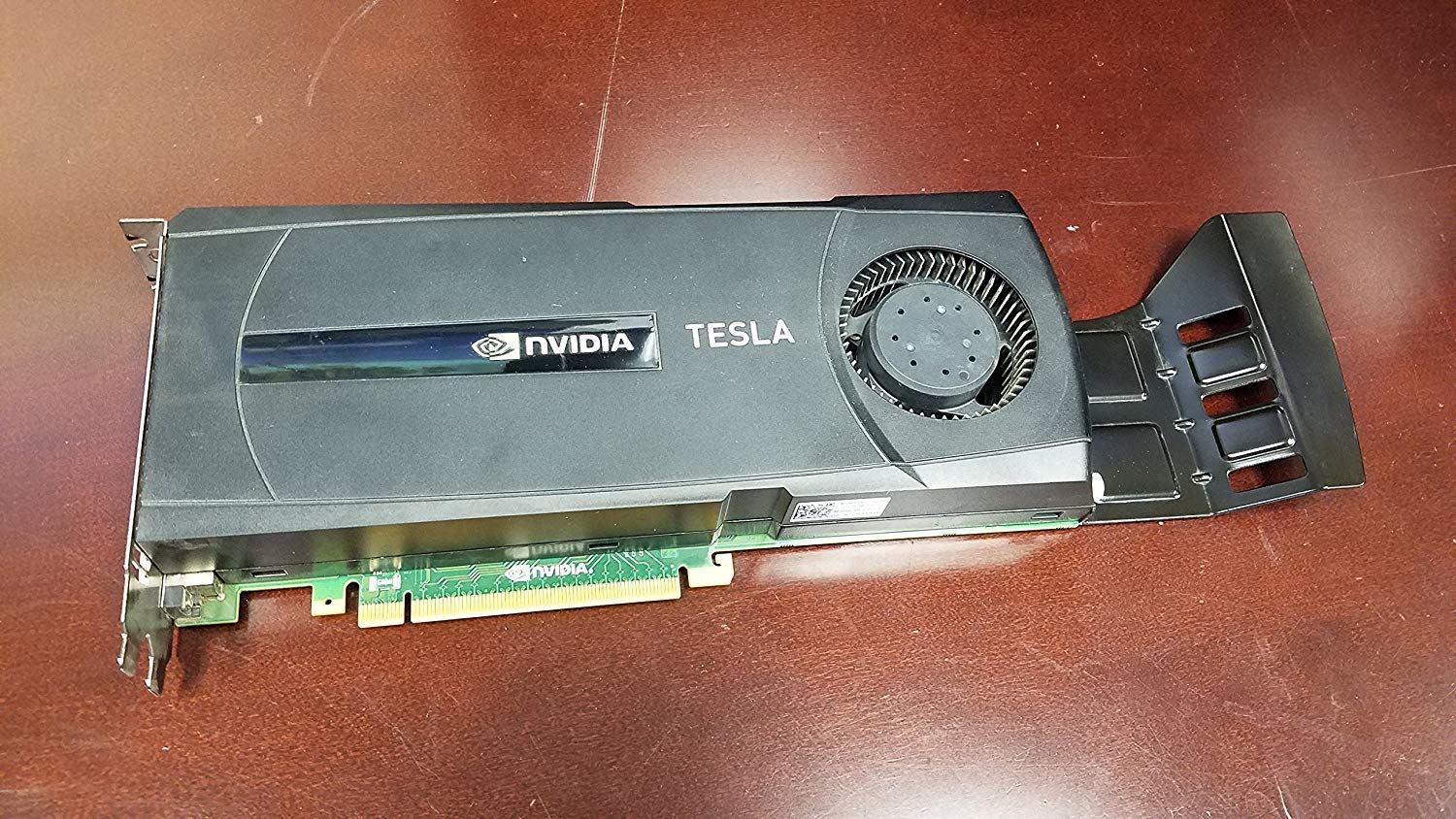 HP 717700-001 NVIDIA PCIe Gen2 x16 Tesla C2075 コンピュートプロセッサカード - 6GB GDDR5 グラフィックサブシステムビデオメモリと1つのデュアルリンクDVI-Iポート付き