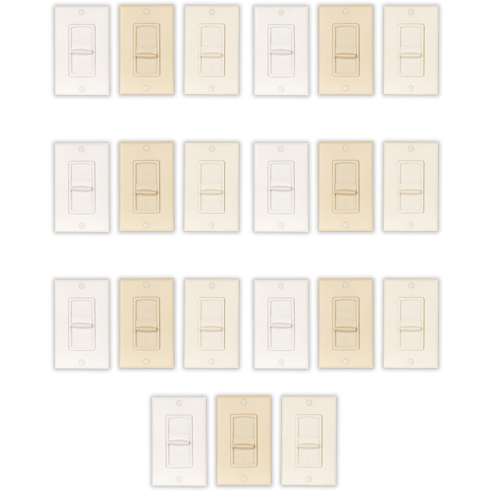 樂天商城 - Acoustic Audio aavcs3 Cホーム3色スライドスピーカーボリュームコントロール壁マウント7 Piece Set aavcs3 C-7s