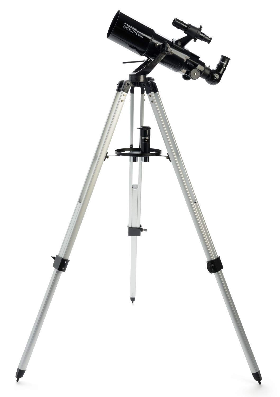 Celestron 21087 PowerSeeker 80AZS Telescope (Black) by Celestron