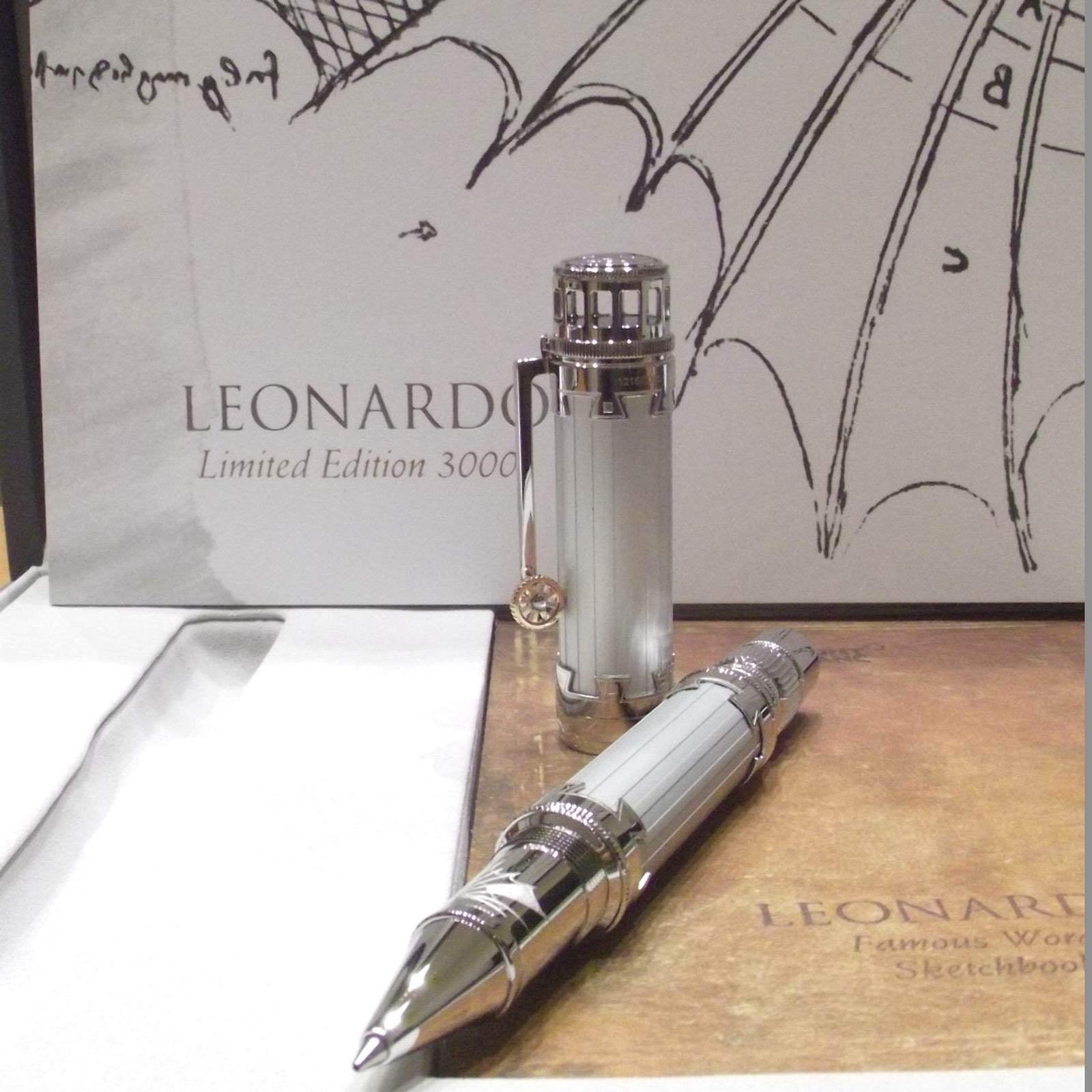 MONTBLANC ROLLER GREAT CHARACTERS LEONARDO DA VINCI LIMITED EDITION 109252