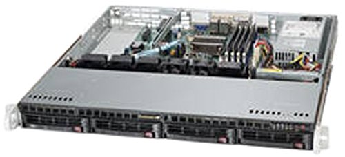 Supermicro SuperServer 5018A-MHN4 - Server - rack-mountable - 1U - 1-way - 1 x Atom C2758 - RAM 0 MB - SATA - hot-swap 3.5 - no HDD - AST2400 - GigE - monitor: none