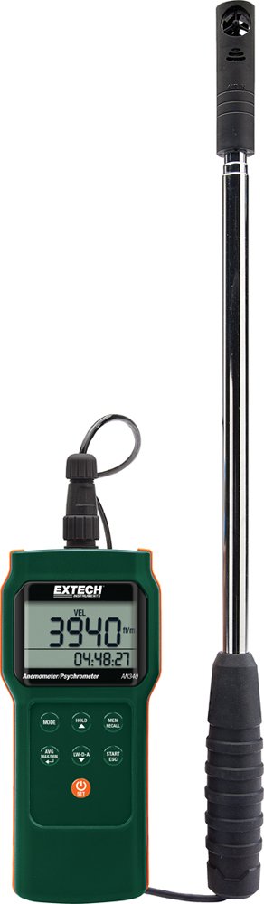 Extech Instruments Extech CMM/CFM風速計/湿度計Datalogger