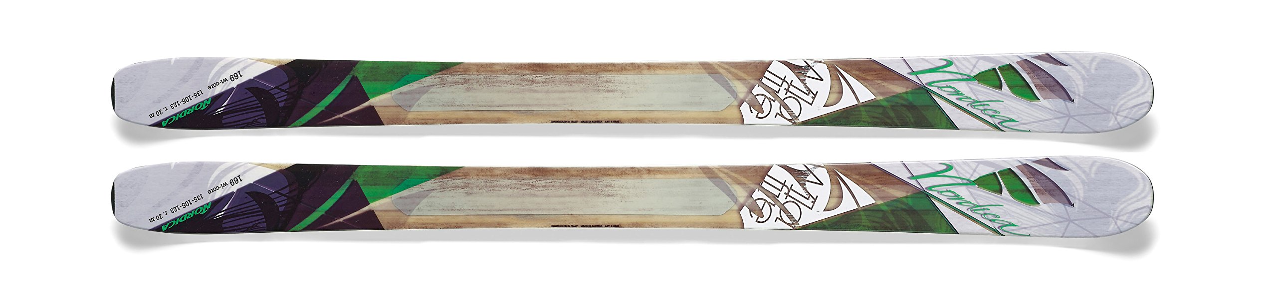 2015 Nordica Wildfire レディース 169cm フラットスキー