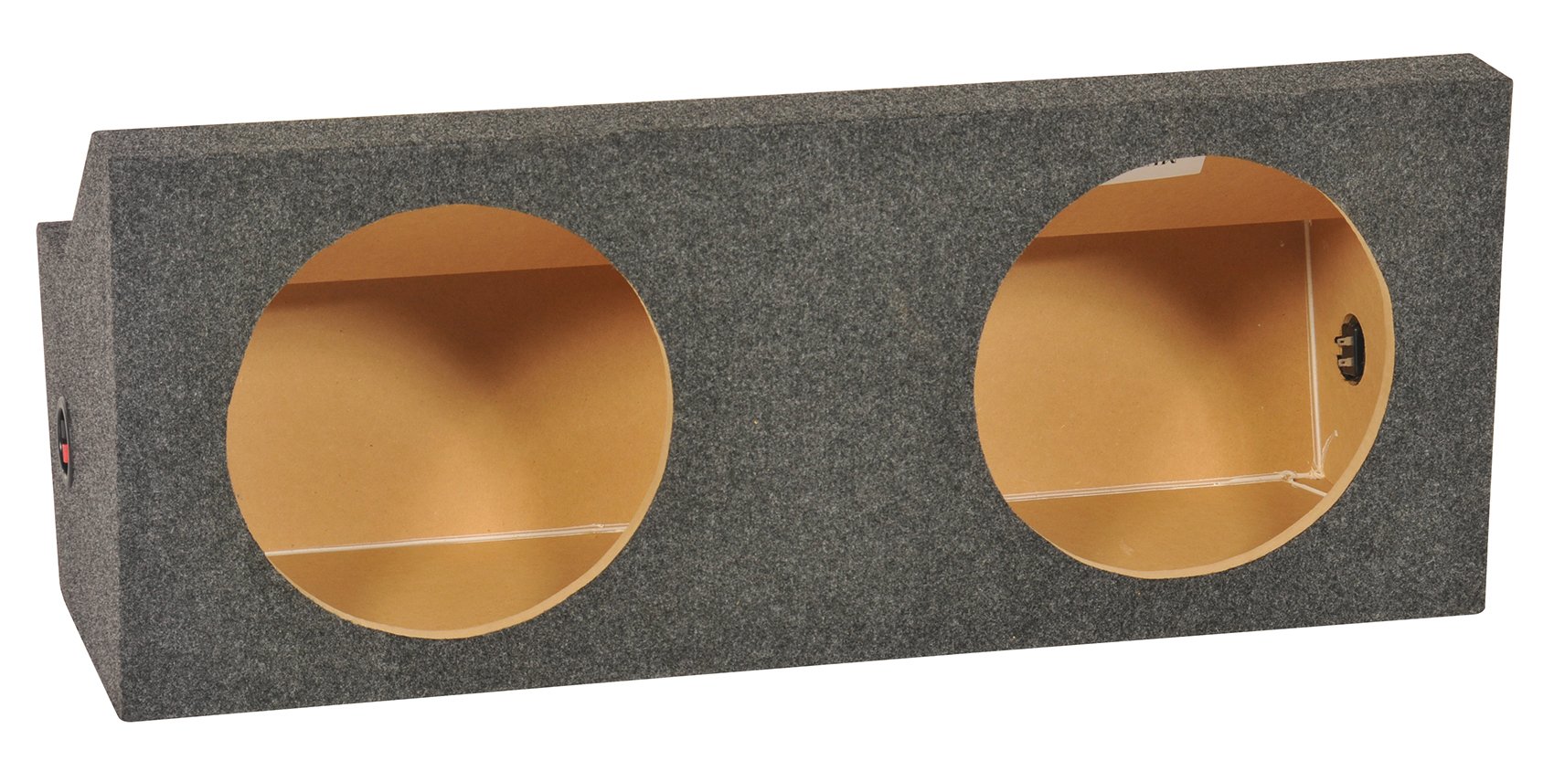 Q Power MUSTANG12 2005 デュアル 12インチ カスタムスピーカーボックス フォード マスタング 2005-201..